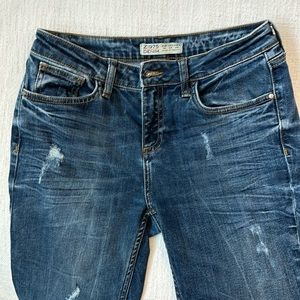 Zara blue denim size 4